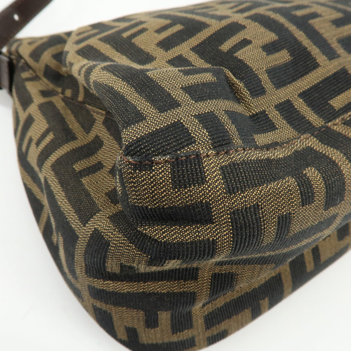 Fendi Fendi mamma baguette Monogram Canvas, Brown, Canvas, Handbag