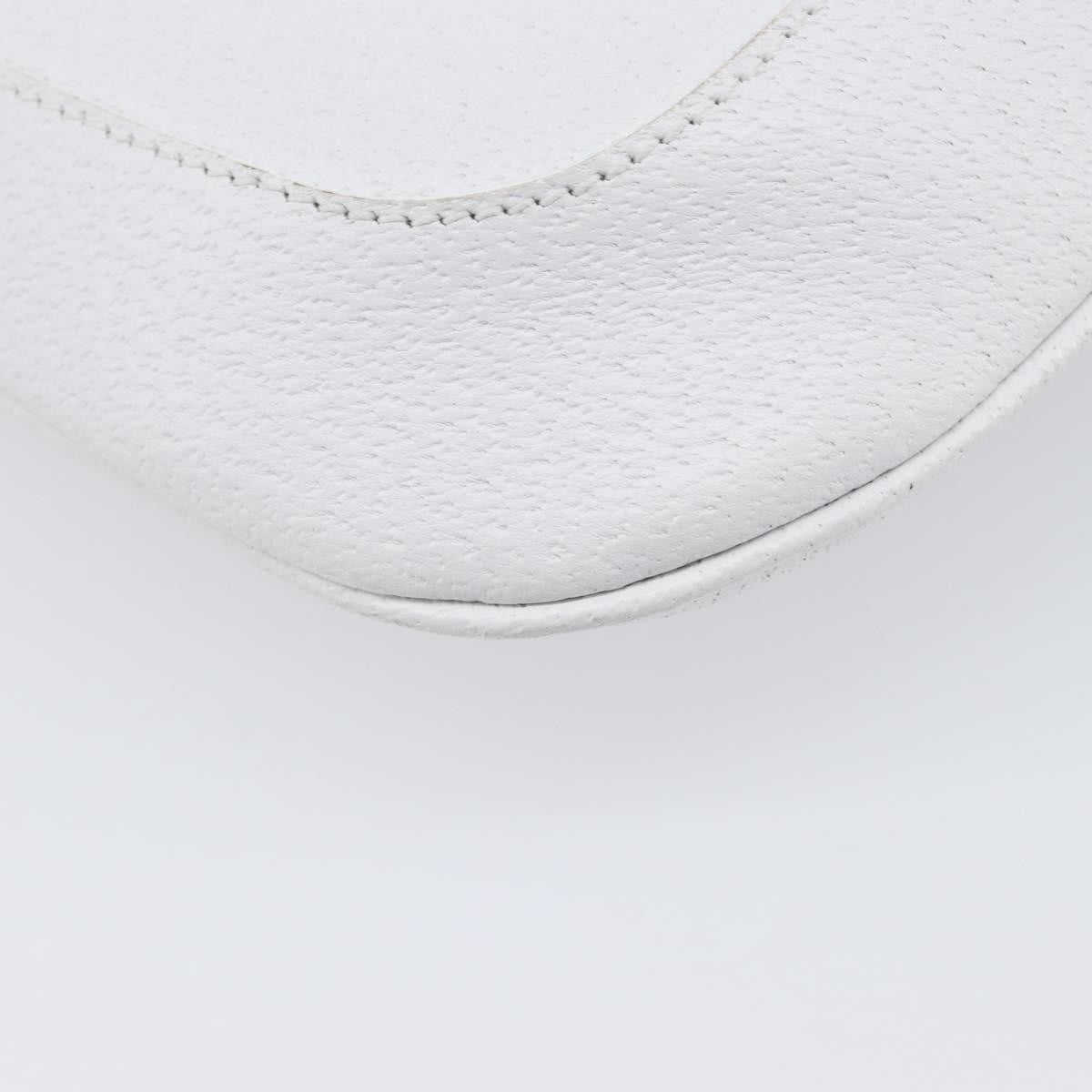 Gucci Shoulder Leather, White, Leather, Shoulder Bag