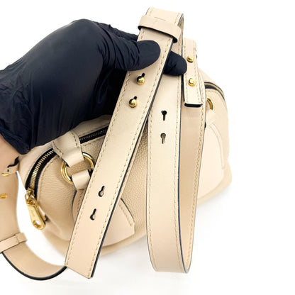 Chloe Daria Leather, Black, Leather, Handbag