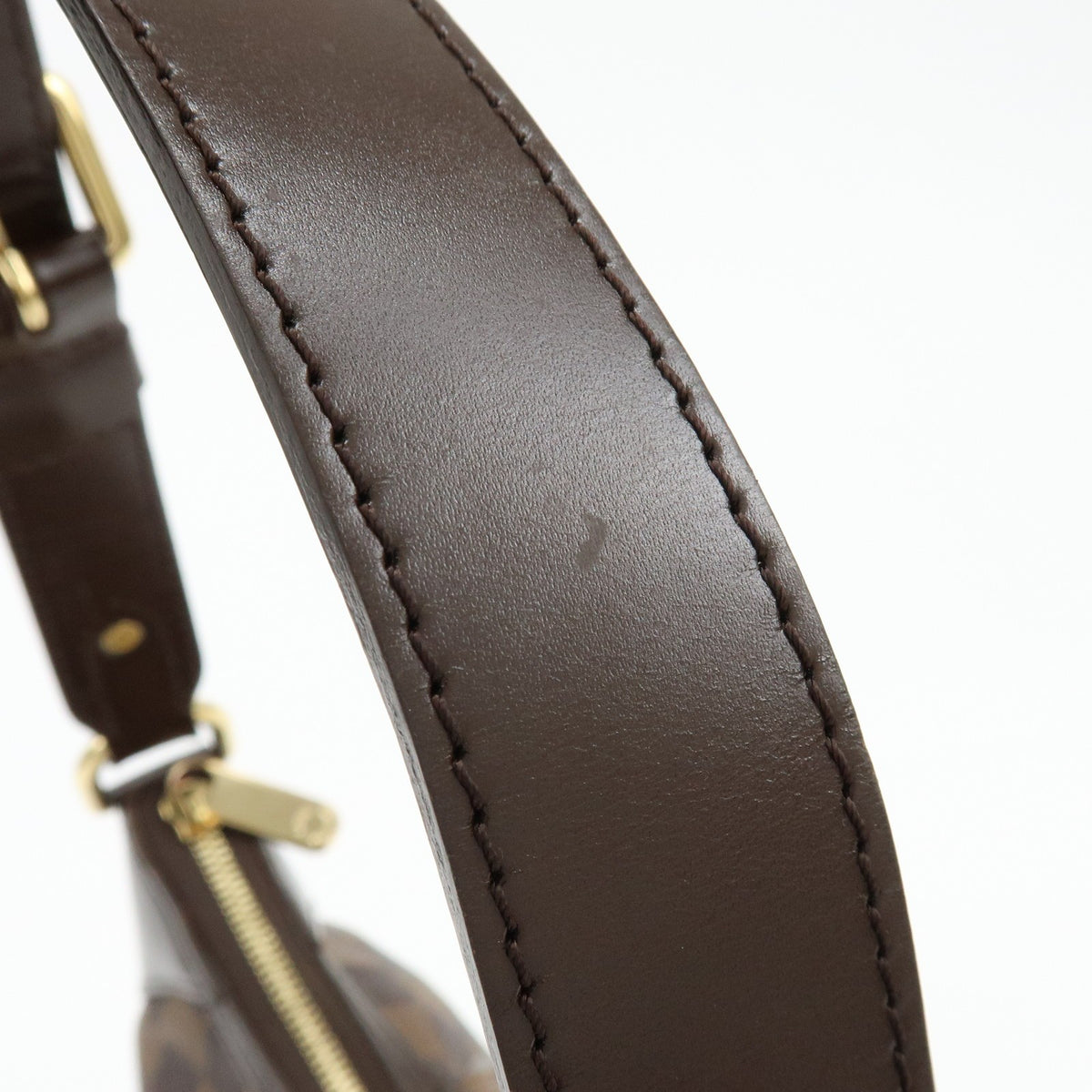 Louis Vuitton Thames Damier, Brown, Canvas, Handbag