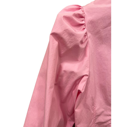 MSGM Μπλούζα Camicia Top 46 IT Ροζ NWT