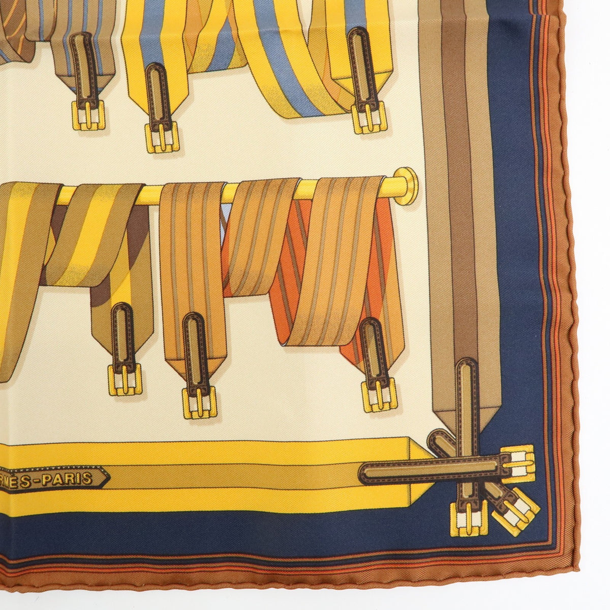 Hermes Carré 42 Silk, Multicolour, Silk, Scarf