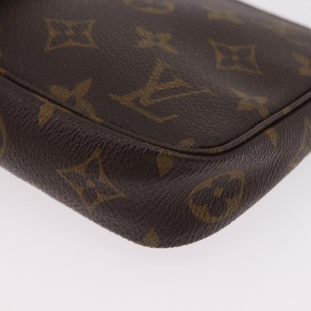Louis Vuitton Pochette Accessoires NM Monogram Canvas, Brown, Canvas, Clutch