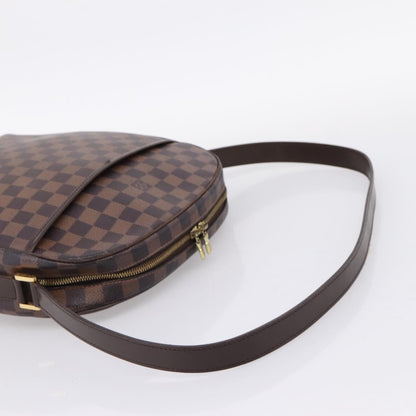 Louis Vuitton Ipanema Damier, Brown, Canvas, Handbag