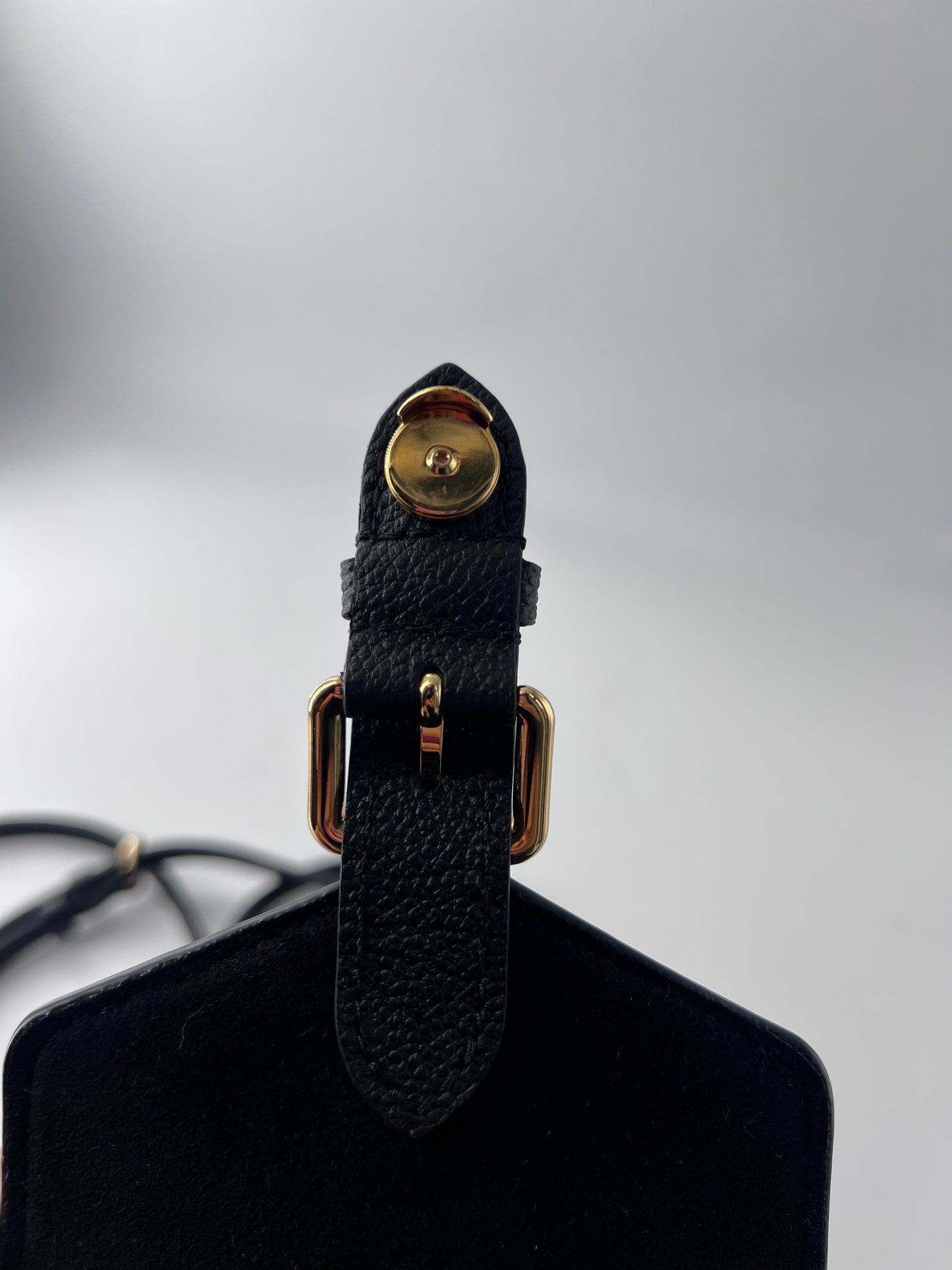 Louis Vuitton Tiny Backpack Monogram Empreinte Giant, BLACK, LEATHER, Backpack