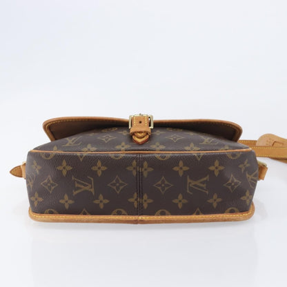 Louis Vuitton Sologne Monogram Canvas, Brown, Canvas, Handbag
