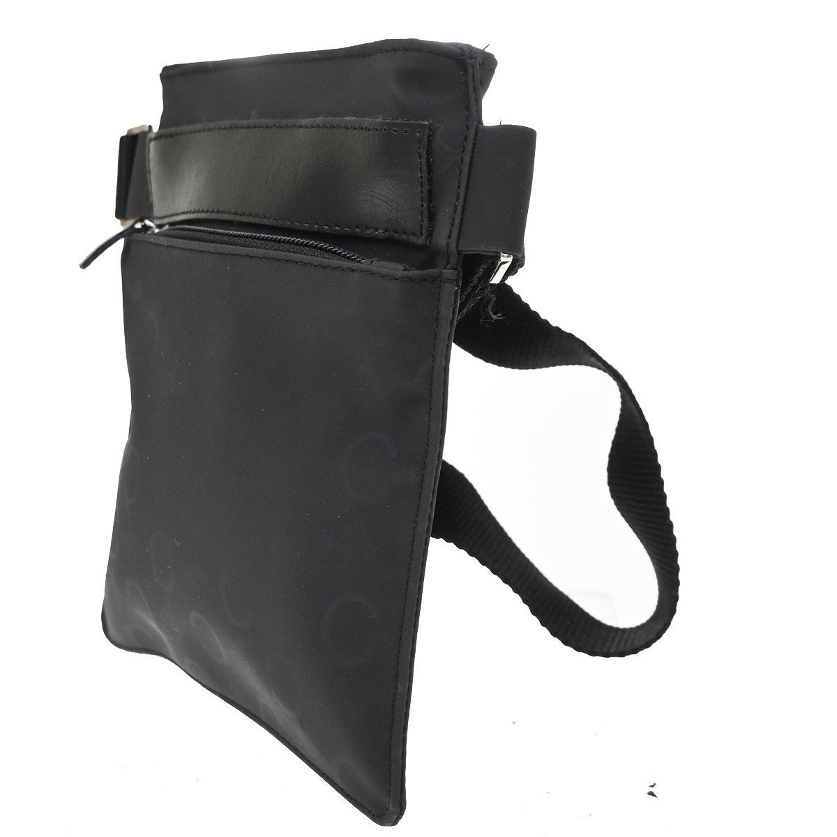 Celine Macadam waist Nylon, Black, Canvas, Backpack