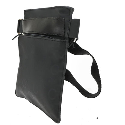Celine Macadam waist Nylon, Black, Canvas, Backpack