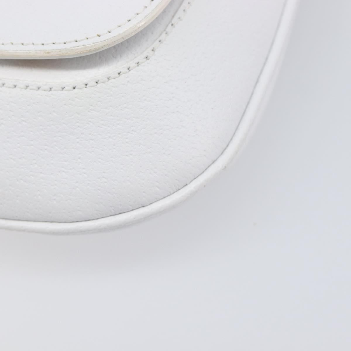 Gucci Shoulder Leather, White, Leather, Shoulder Bag