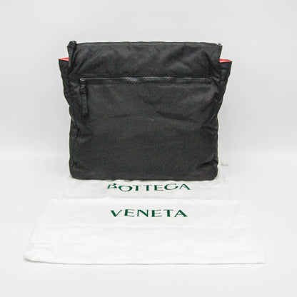 Bottega Veneta Vintage Clutch Nylon, Black, Nylon, Clutch