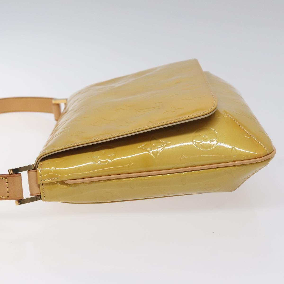 Louis Vuitton Thompson Street Monogram Vernis, Beige, Patent Leather, Shoulder Bag