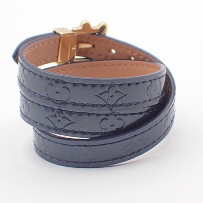 Louis Vuitton Triple Tour Monogram Vernis, Purple, Patent Leather, Bracelet