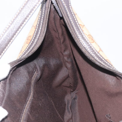 Gucci Nice Hobo Patent Canvas, Beige, Canvas, Shoulder Bag