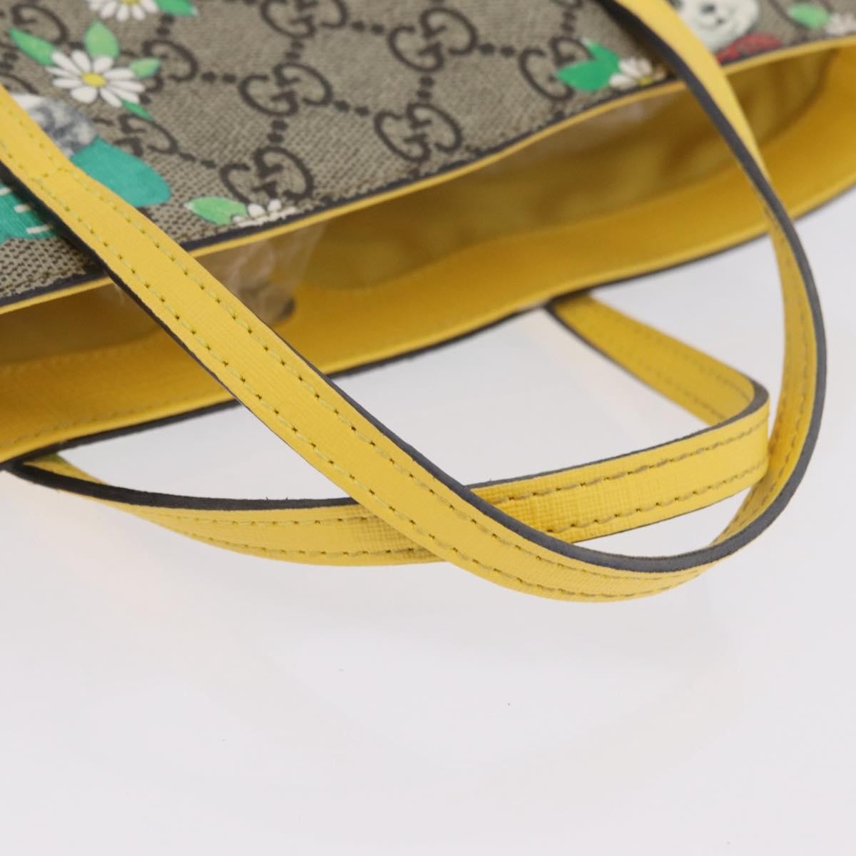Gucci Children's Printed GG Coated Canvas, Beige, Canvas, Tote Bag
