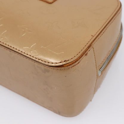 Louis Vuitton Mat Shelton Monogram Vernis, Brown, Patent Leather, Handbag