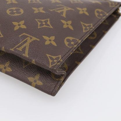 Louis Vuitton Toiletry Pouch Monogram Canvas, Brown, Canvas, Clutch