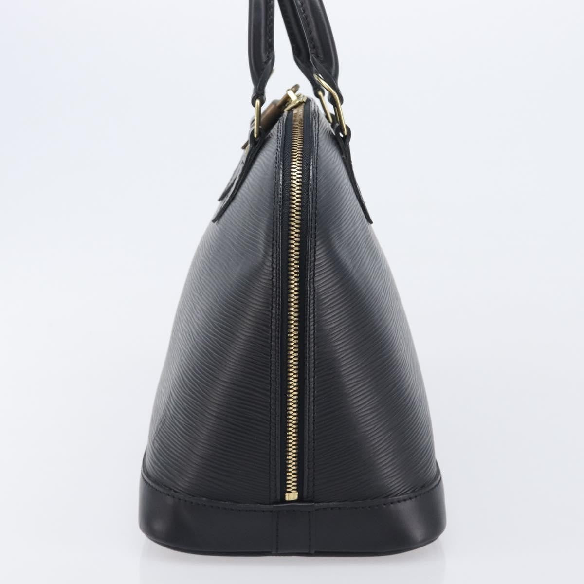 Louis Vuitton Vintage Alma Epi Leather, Black, Leather, Handbag