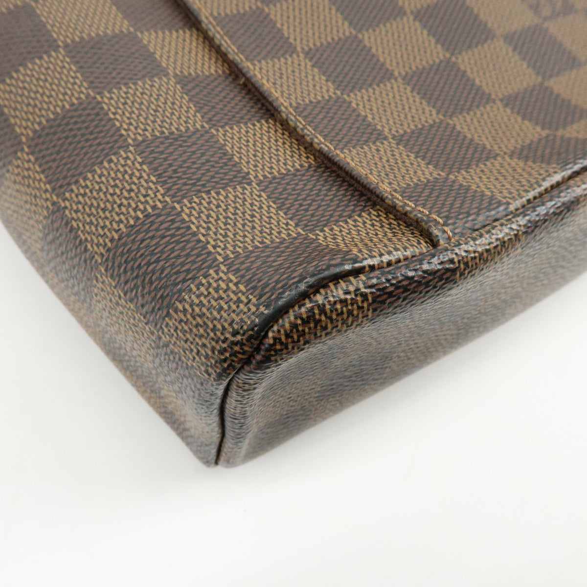 Louis Vuitton Olav Damier, Brown, Canvas, Handbag