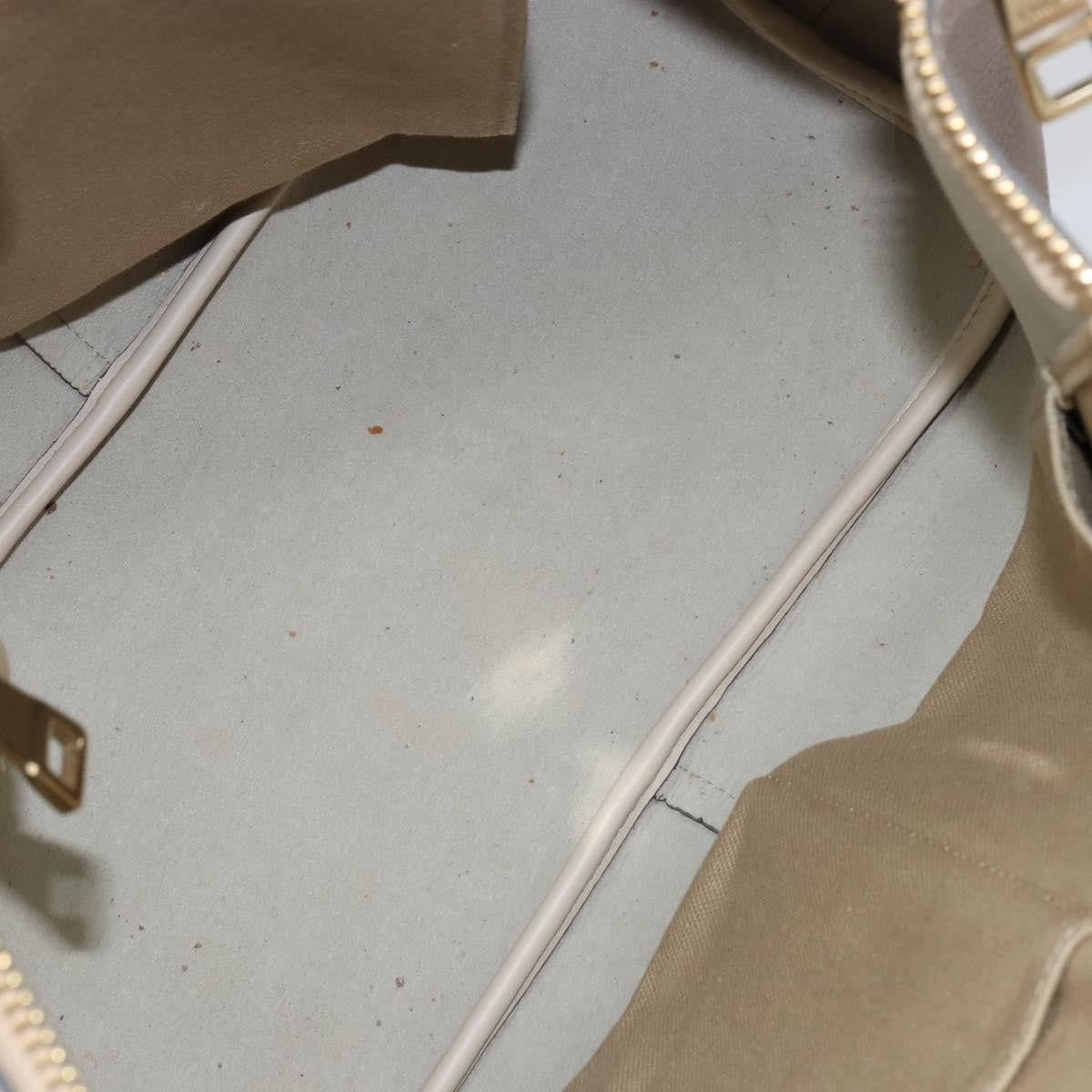 Chloe Bicolor Baylee Satchel Leather, Gray, Leather, Handbag