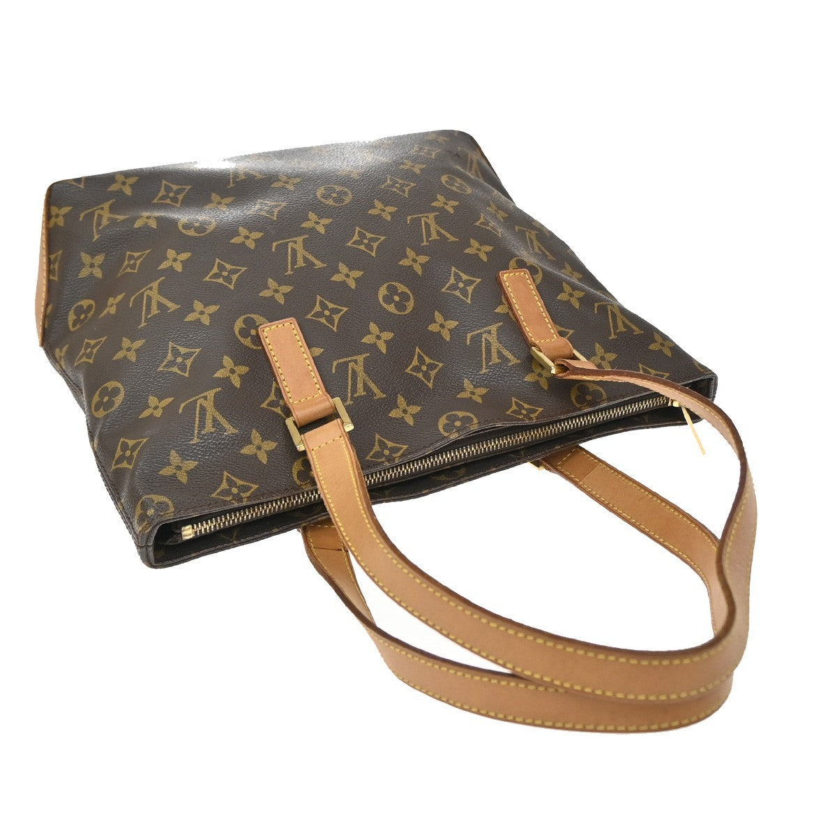 Louis Vuitton Cabas Piano Monogram Canvas, Brown, Canvas, Tote Bag