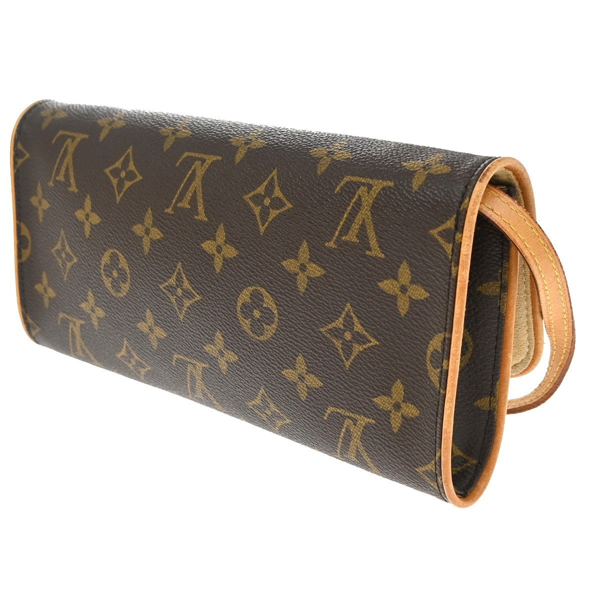 Louis Vuitton Twin Monogram Canvas, Brown, Canvas, Handbag
