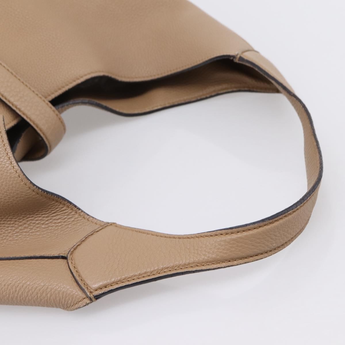 Gucci Jackie Soft Hobo Leather, Beige, Leather, Shoulder Bag
