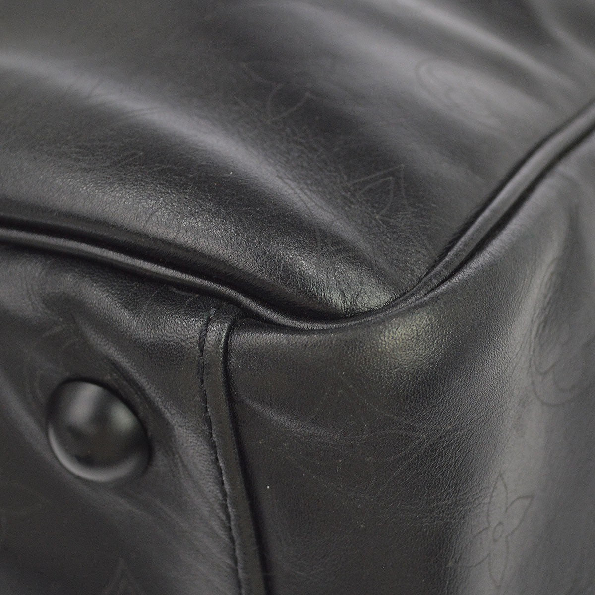 Louis Vuitton Clarkson Messenger Monogram Shadow Leather, Black, Leather, Handbag