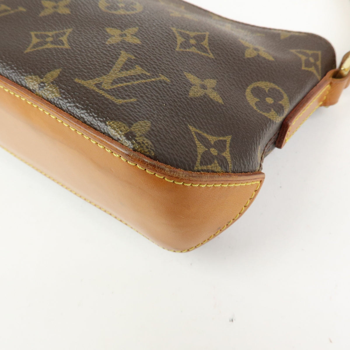 Louis Vuitton Trotteur Monogram Canvas, Brown, Canvas, Handbag