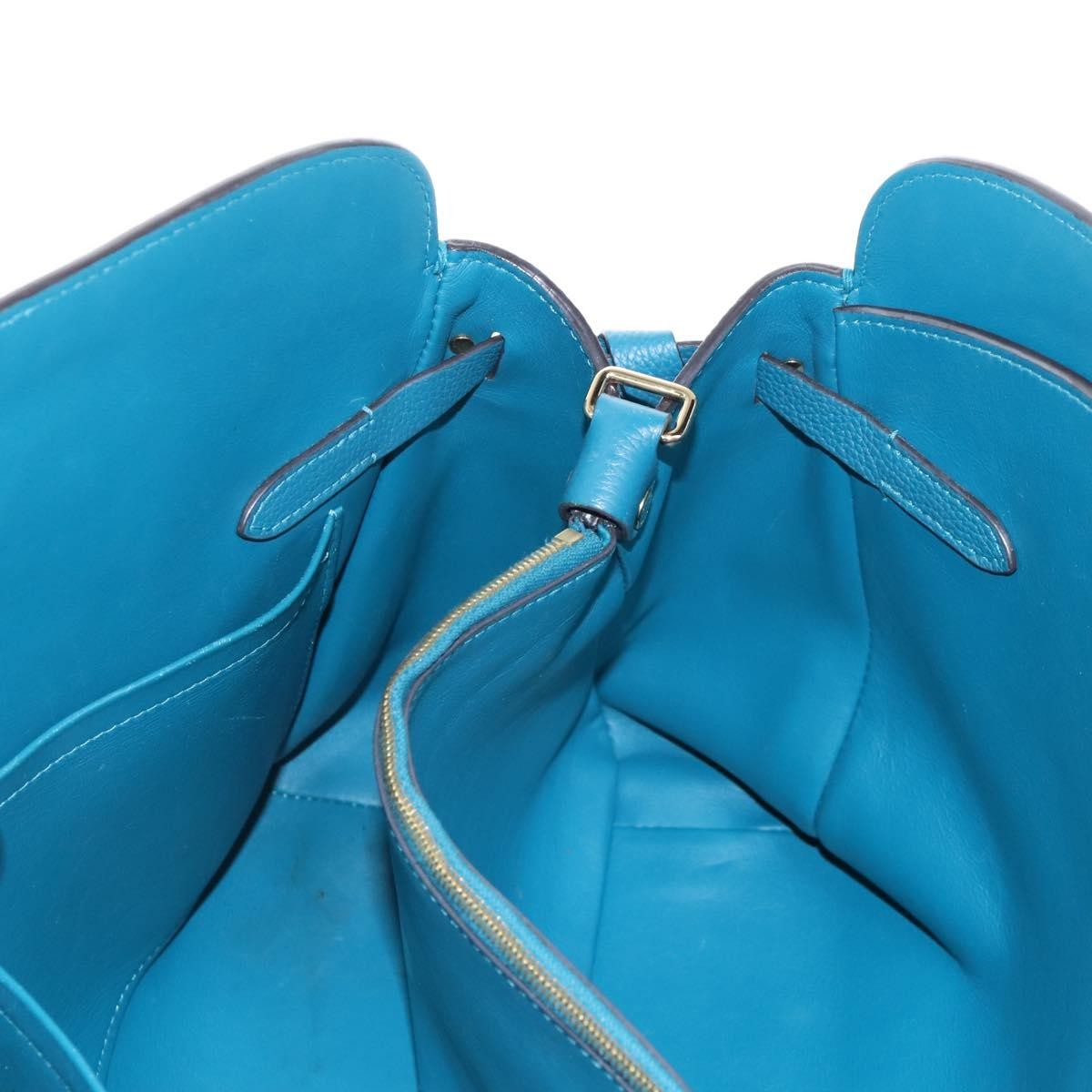 Louis Vuitton Milla Veau Nuage Calfskin, Blue, Leather, Handbag
