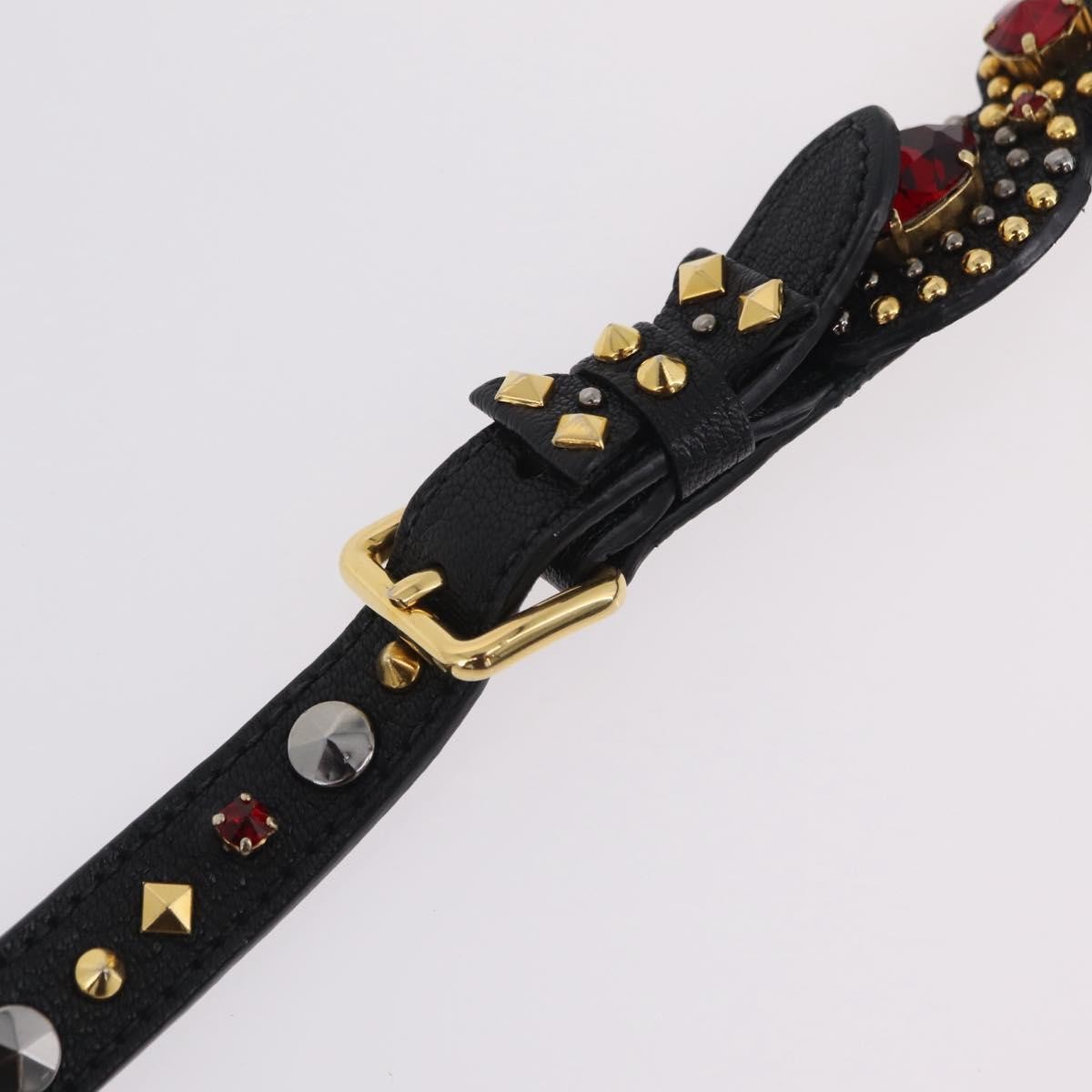 Miu Miu Shoulder Leather, Black, Leather, Shoulder Bag