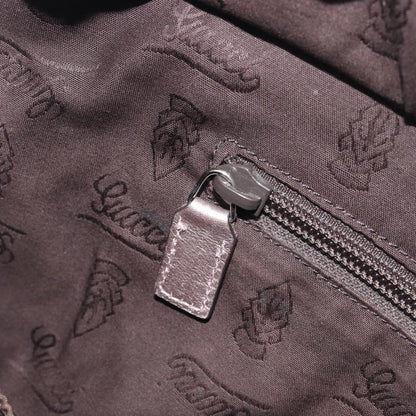 Gucci Tote GG Imprime, Silver, Canvas, Tote Bag