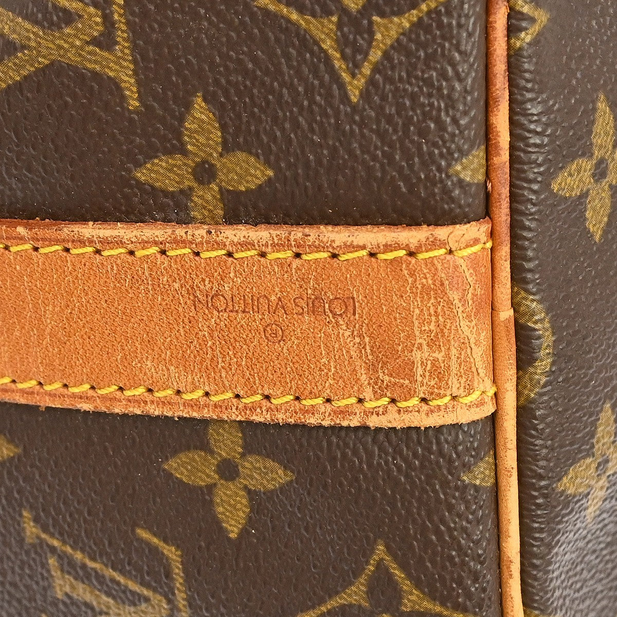 Louis Vuitton Keepall Bandouliere Monogram Canvas, Brown, Canvas, Travel Bag