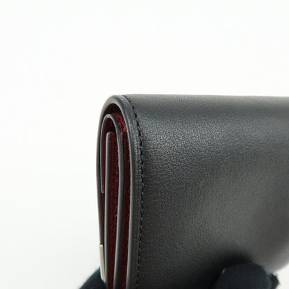 Cartier Coin Purse Must de Cartier Leather, Black, Leather, Wallet