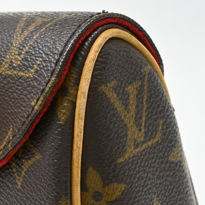 Louis Vuitton Sonatine Monogram Canvas, Brown, Canvas, Handbag