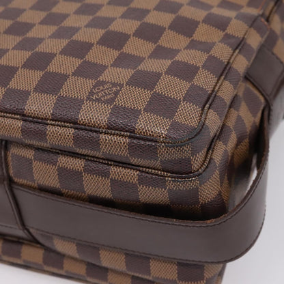 Louis Vuitton Naviglio Damier, Brown, Canvas, Shoulder Bag