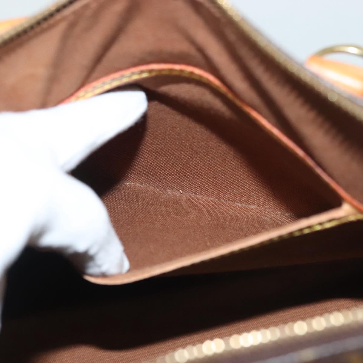 Louis Vuitton Alma Handbag Monogram Canvas, BROWN, CANVAS, Handbag