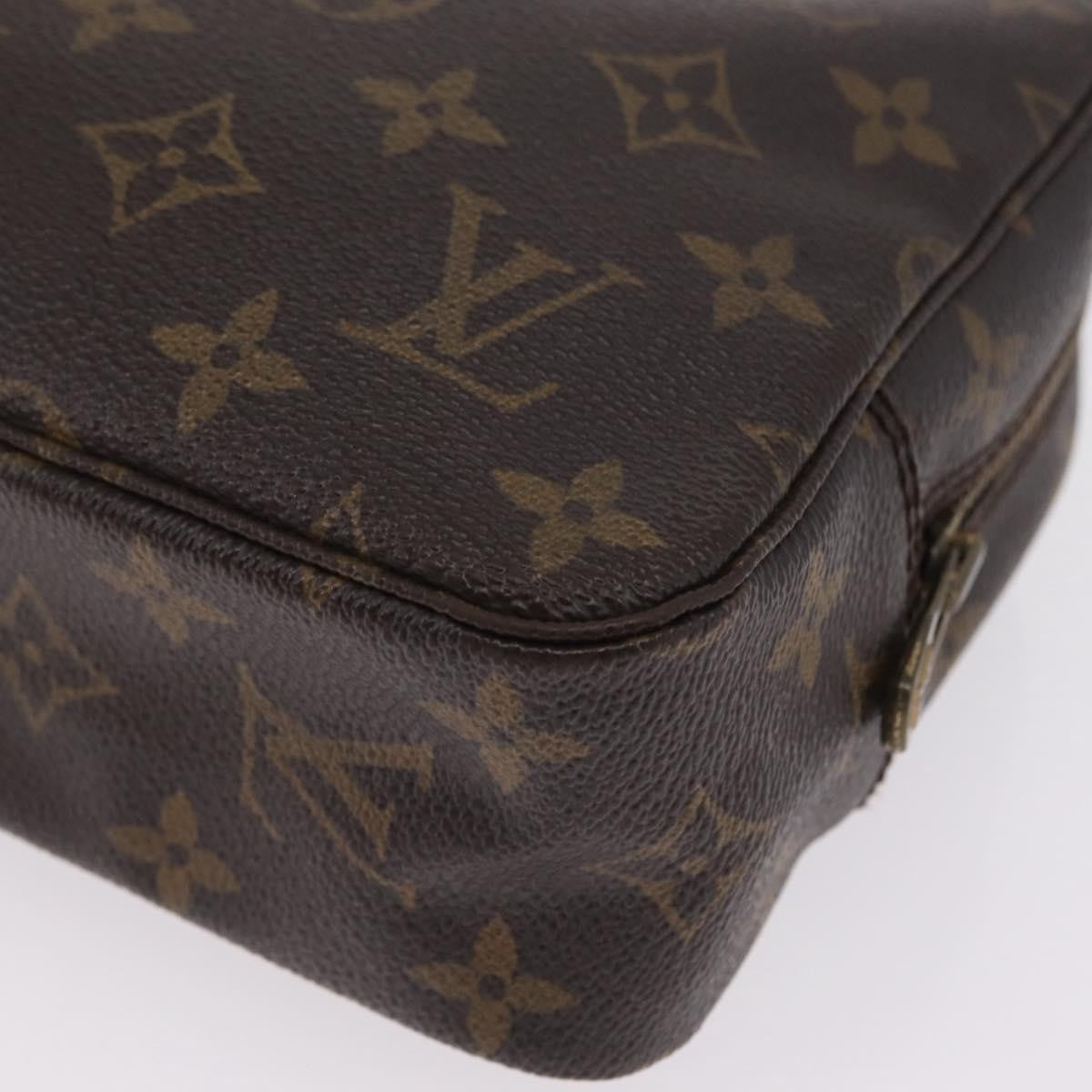 Louis Vuitton Trousse Toilette Monogram Canvas, Brown, Canvas, Clutch