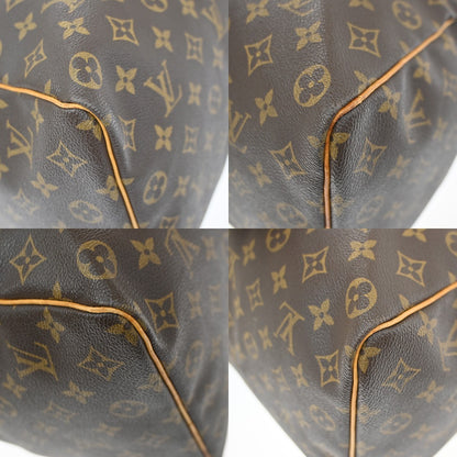 Louis Vuitton Keepall Monogram, Brown, Canvas, Travel Bag