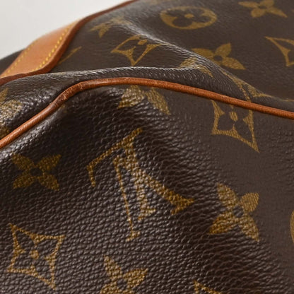 Louis Vuitton Shopping Sac Monogram Canvas, Brown, Canvas, Handbag