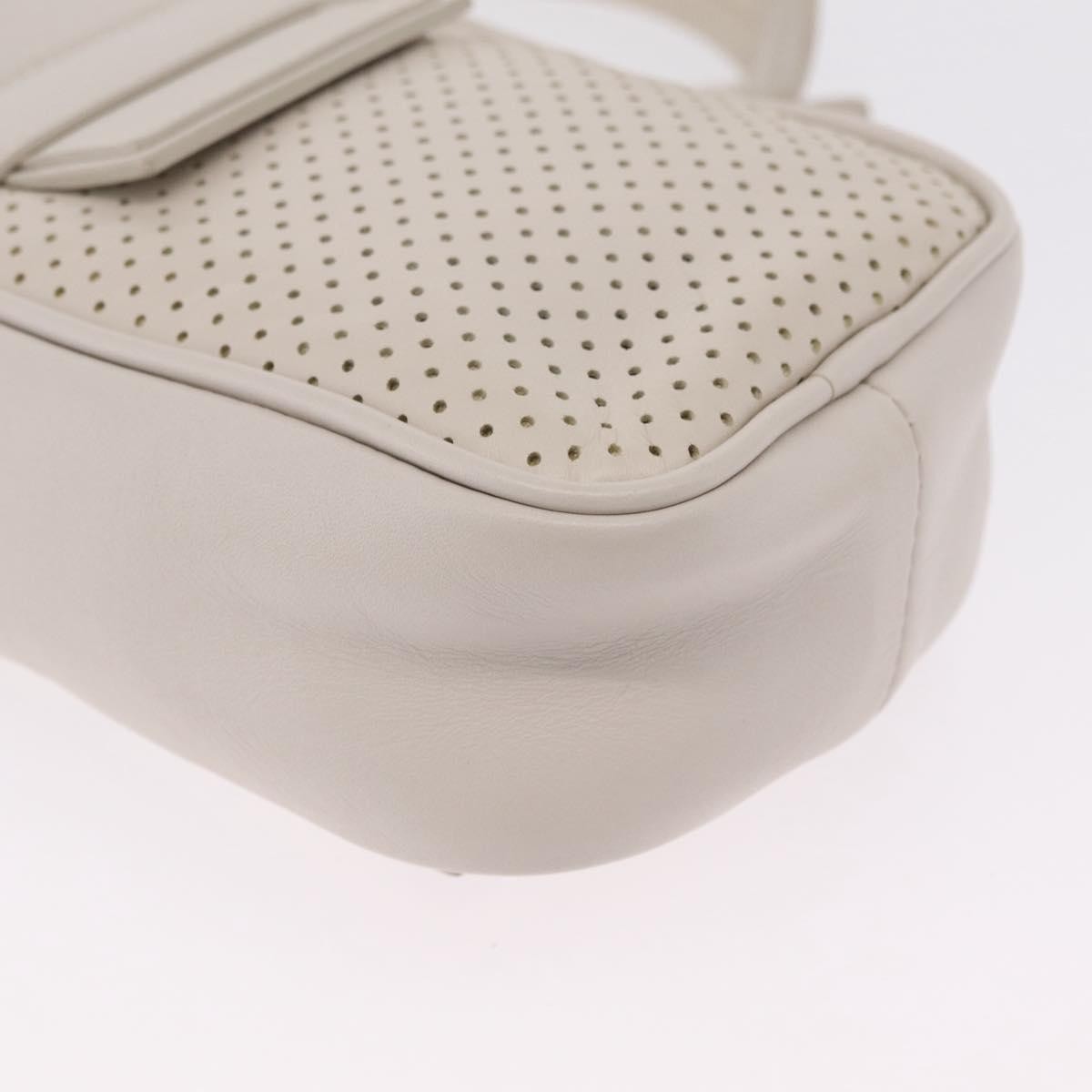 Bottega Veneta Shoulder Leather, White, Leather, Shoulder Bag