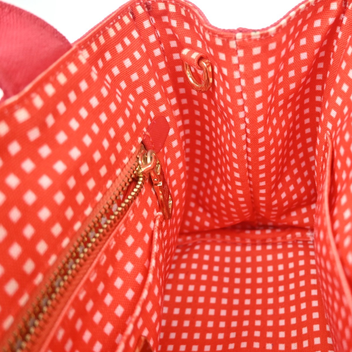 Prada Canapa Canvas, Red, Canvas, Tote Bag