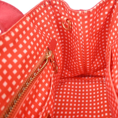 Prada Canapa Canvas, Red, Canvas, Tote Bag