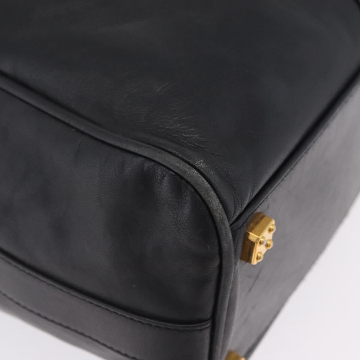 Loewe Travel Line Boston, Black, Leather, Travel Bag