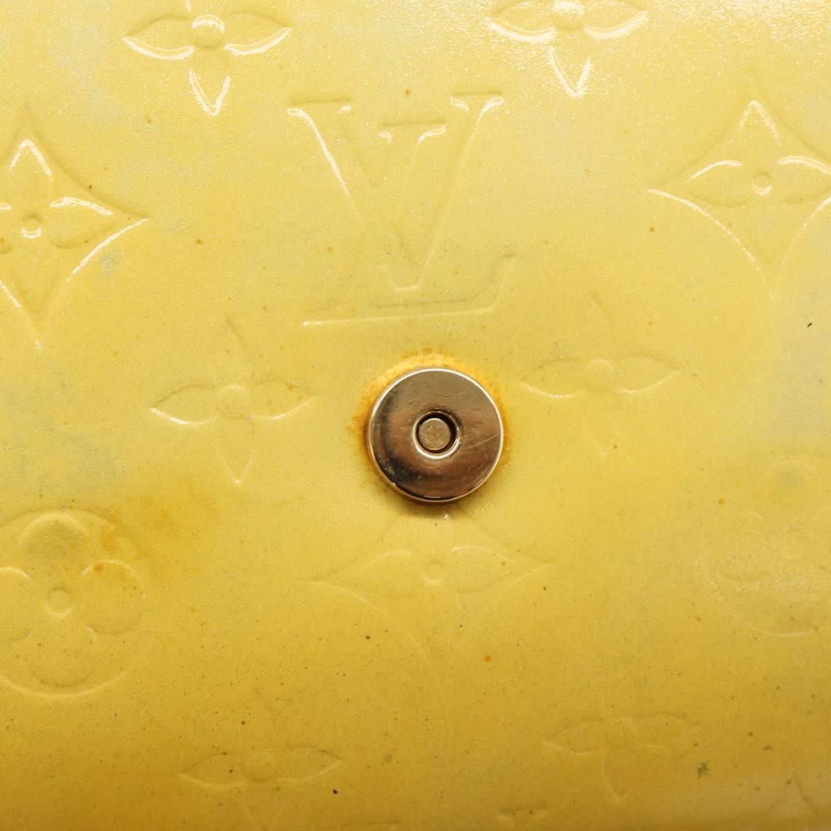 Louis Vuitton Thompson Street Monogram Vernis, Yellow, Patent Leather, Shoulder Bag