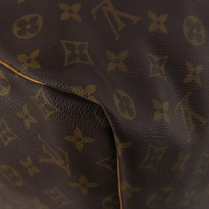 Louis Vuitton Keepall Monogram, Brown, Canvas, Travel Bag