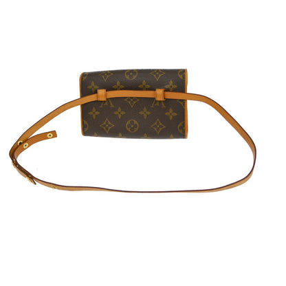 Louis Vuitton Florentine Monogram, Brown, Canvas, Clutch