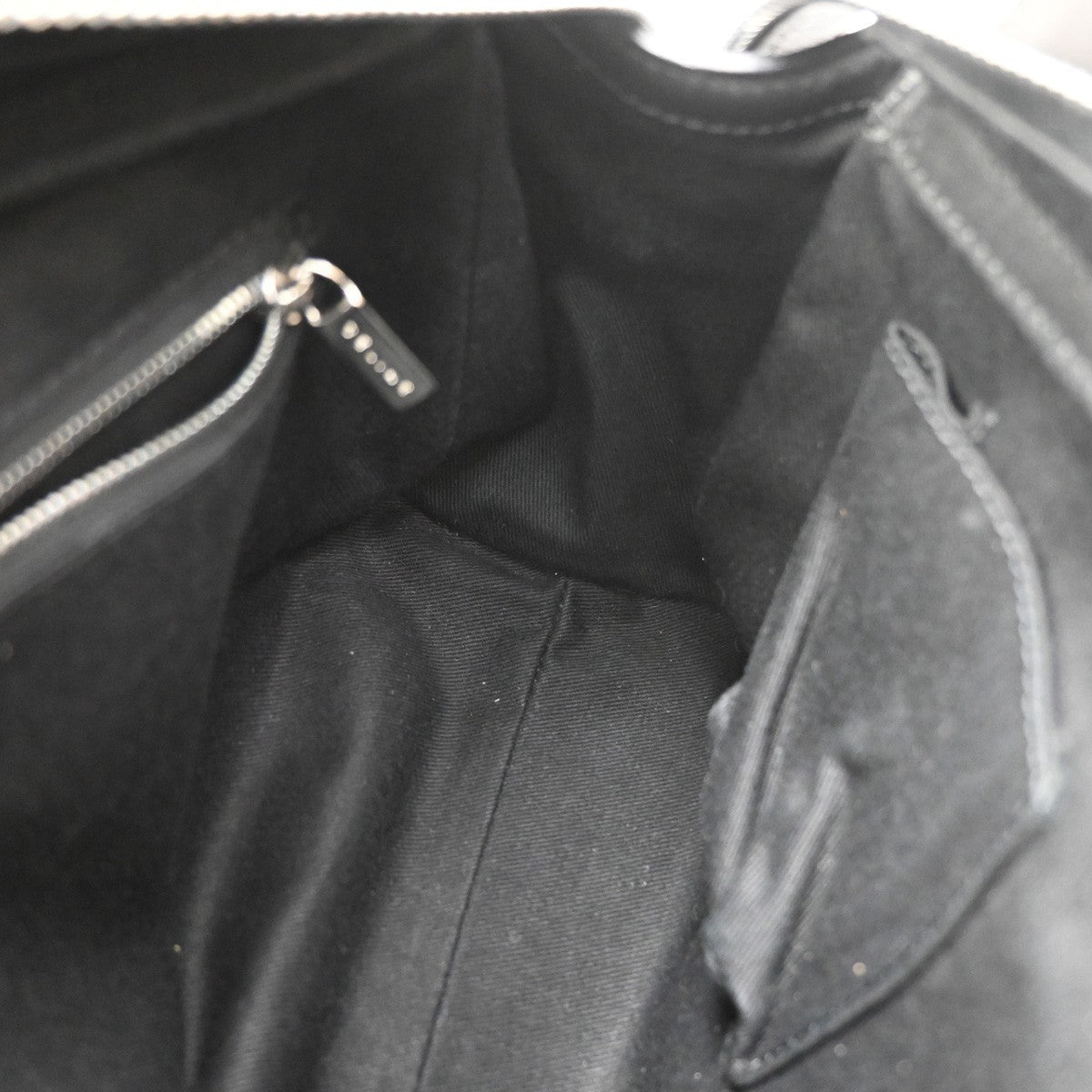 Celine C Macadam Suede, Black, Suede, Handbag