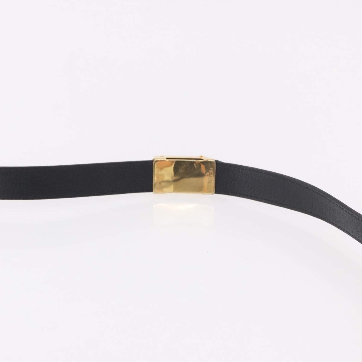 Christian Dior Shoulder Leather, Black, Leather, Shoulder Bag