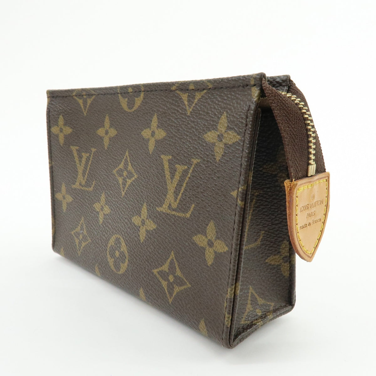 Louis Vuitton Toiletry Pouch Monogram Canvas, Brown, Canvas, Clutch