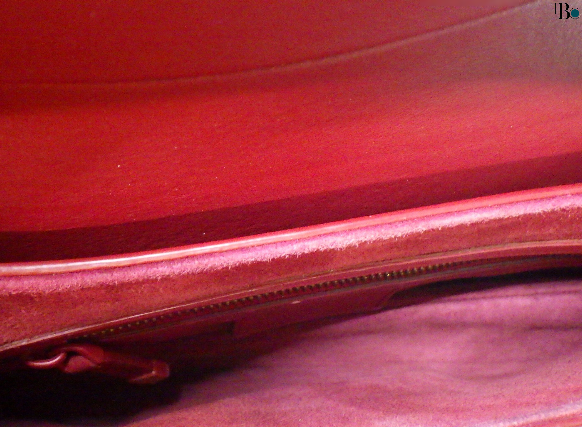 Christian Dior Saddle Crossbody Bag Leather, RED, LEATHER, Crossbody bag